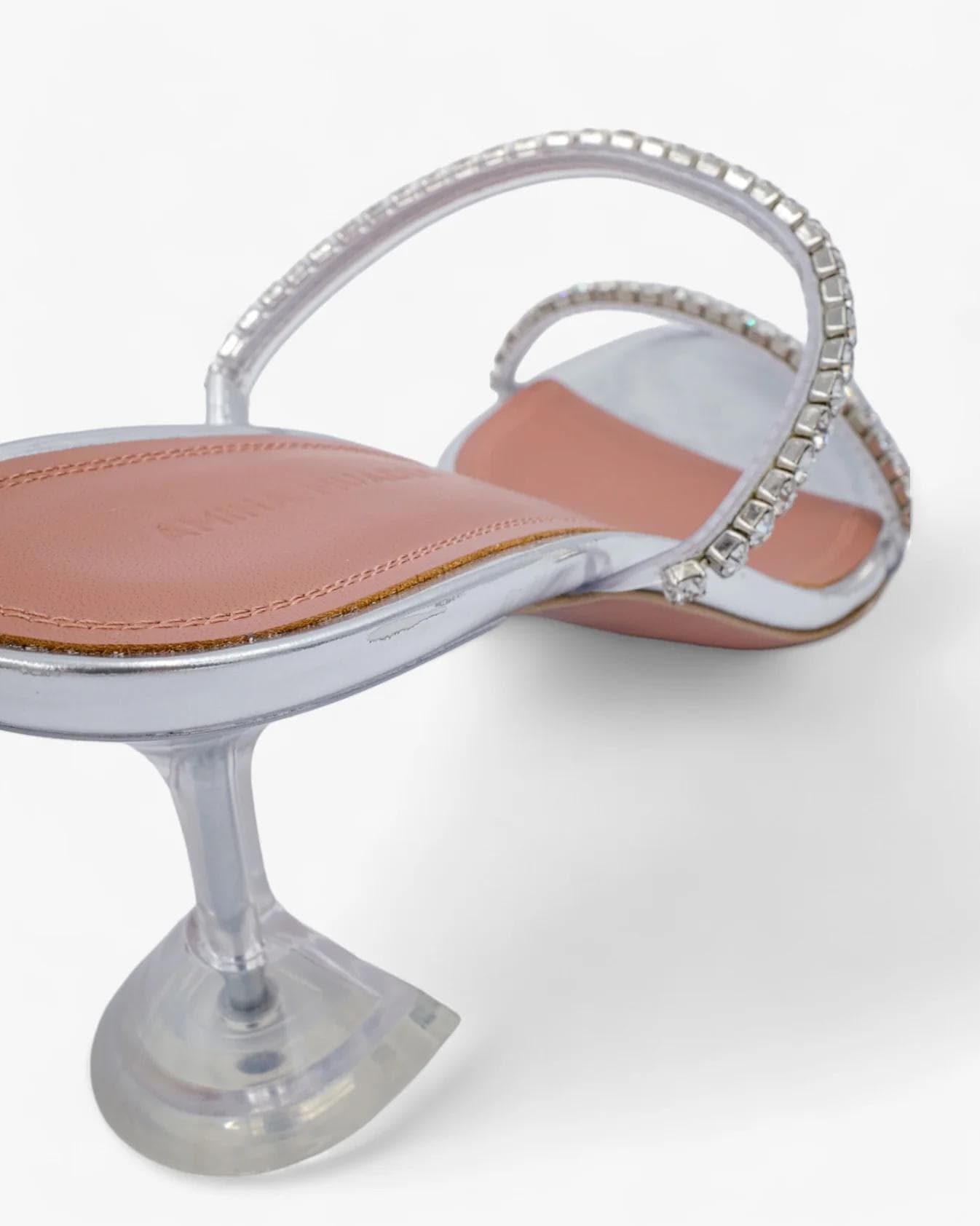 Amina Muaddi Gilda Glass 70 - Image 6