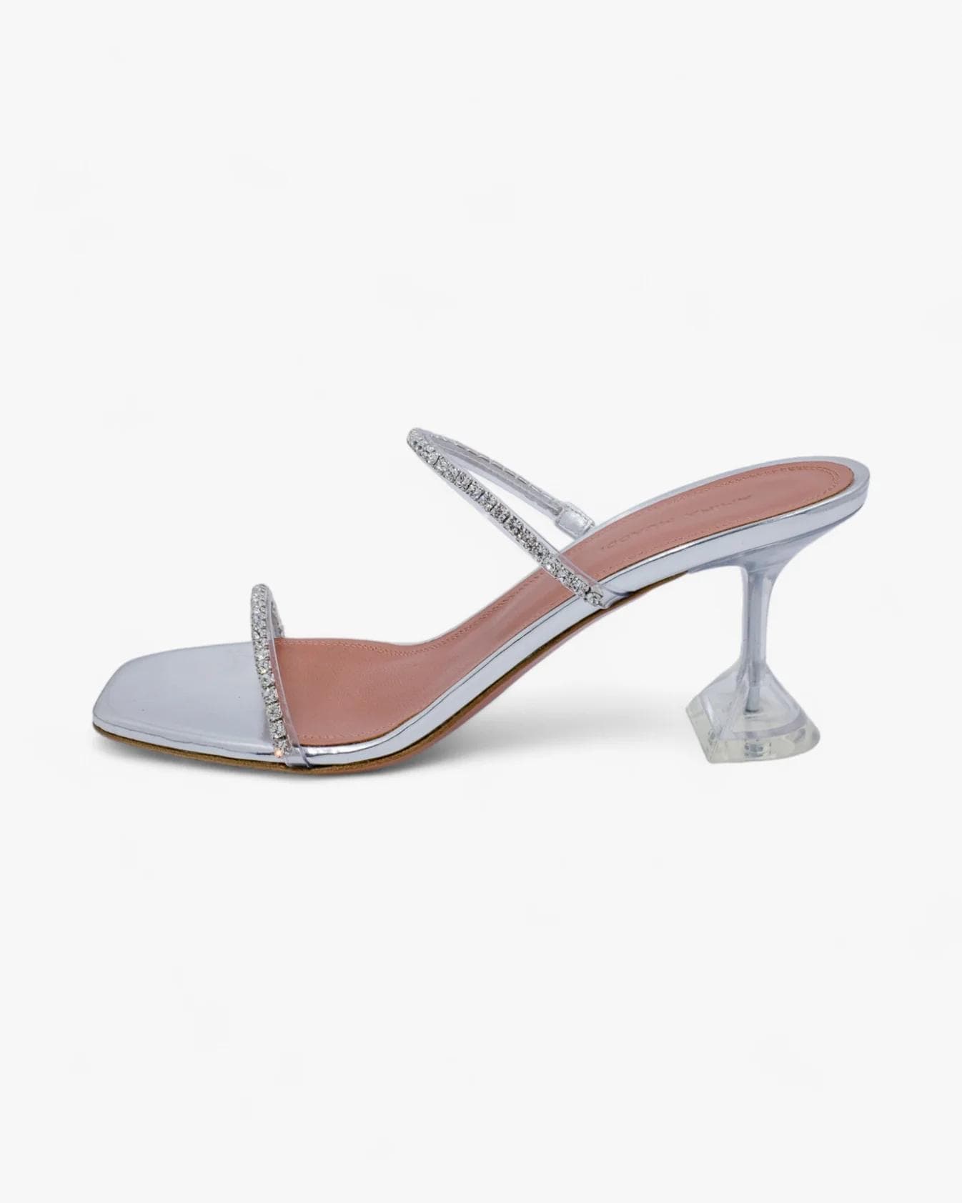 Amina Muaddi Gilda Glass 70 - Image 10